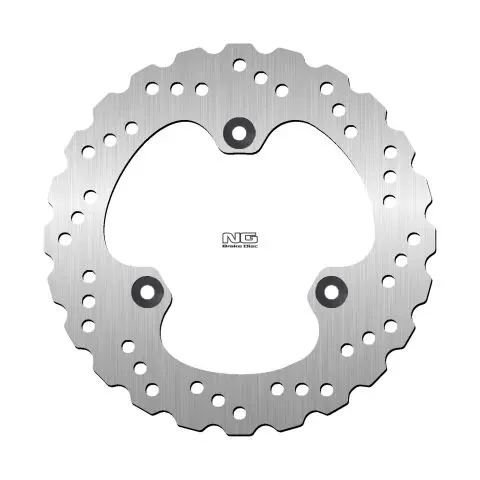 NG brzdový kotouč zadní KAWASAKI EX 250/300 NINJA 07-17 (220X110X5,0mm) (3X10,5mm) WAVE ( )