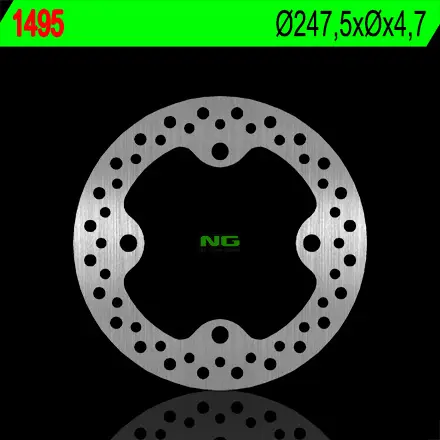 NG brzdový kotouč přední/zadní POLARIS RANGER 1000 14-15 (247,5X4,7) (4X15,4mm) (NG brzdový kotouč přední/zadní POLARIS RANGER 1000 14-15 (247,5X4,7))