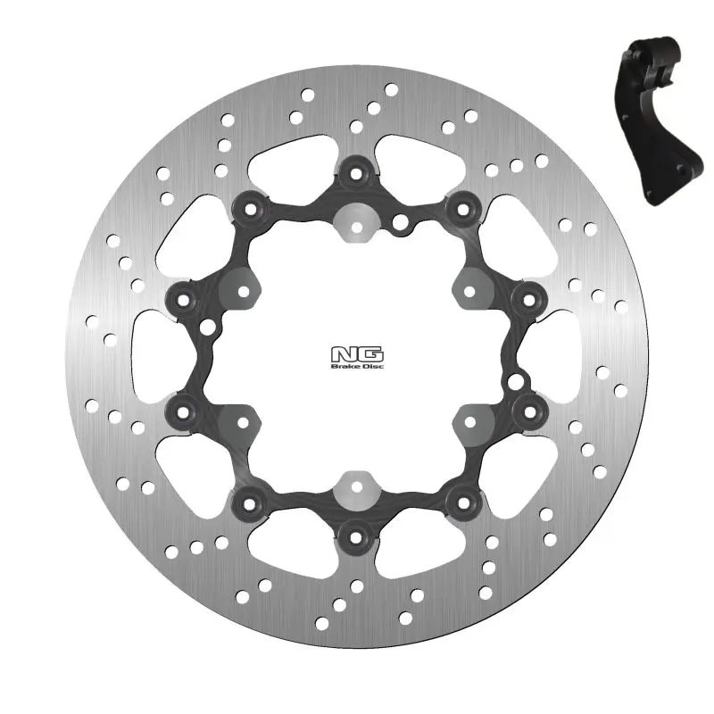 NG přední brzdový kotouč s adaptérem OVERSIZE (320X127X5) KTM EXC / SIX DAYS 450 / 500 / 530 09-25, EXC / SM 150 / 250 / 300 19-25, EXC 125 SIX DAYS