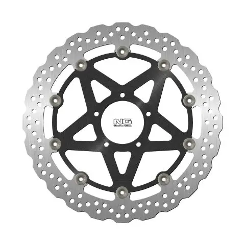 NG přední brzdový kotouč DUCATI PANIGALE 12-21 (330X72X5mm) (5X8,5mm) WAVE plovoucí (prostředek hliníkový) (NG přední brzdový kotouč DUCATI PANIGALE)