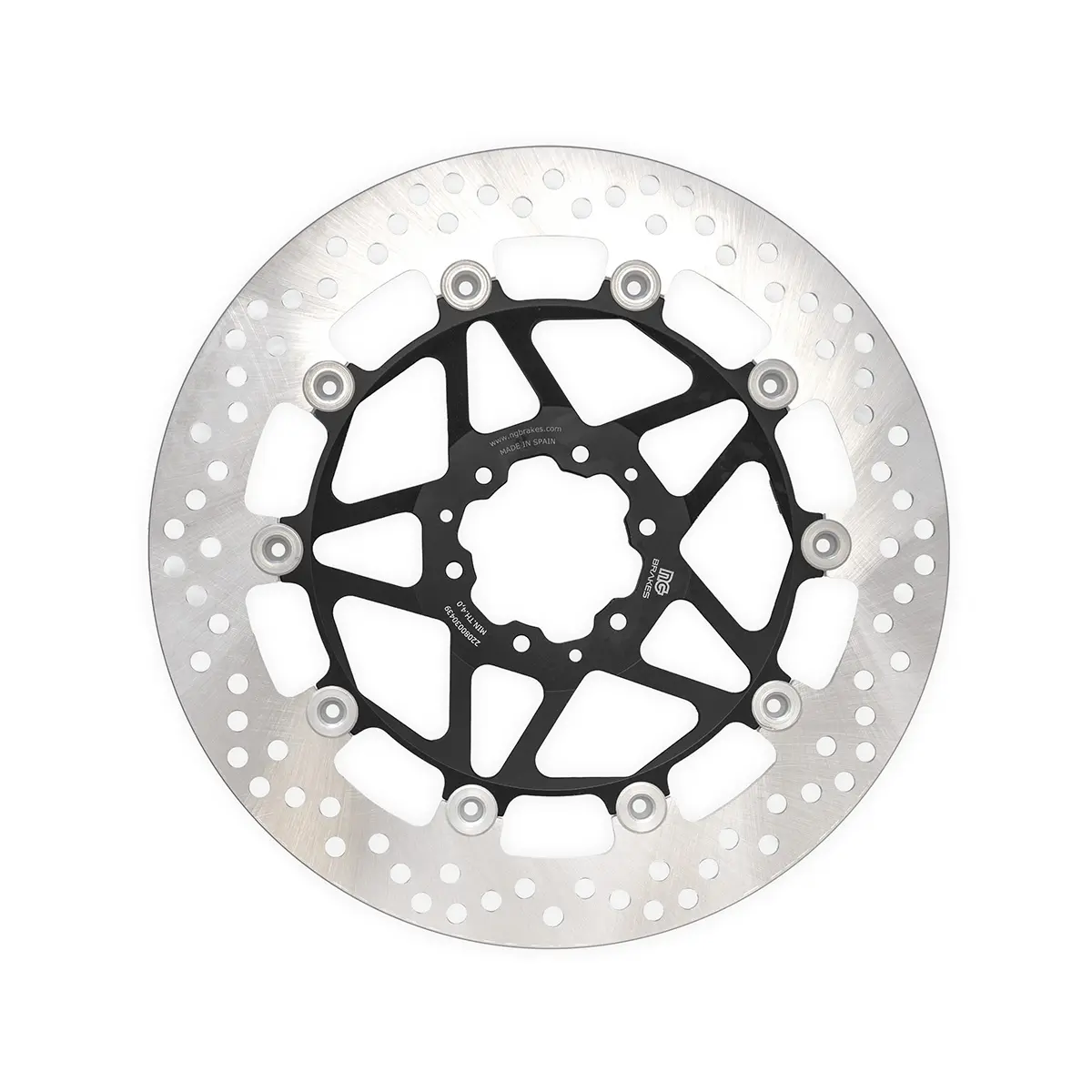 NG přední brzdový kotouč HONDA XL 750 TRANSALP 23, (310X62X4,5mm) (6X6,25mm) (prostředek hliníkový) (NG přední brzdový kotouč HONDA XL 750 TRANSALP)