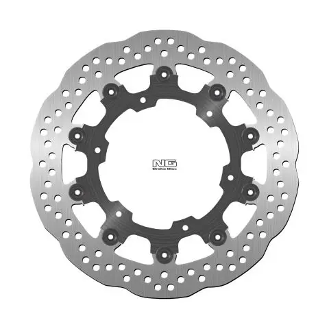 NG přední brzdový kotouč YAMAHA XV1600 WILD STAR 99-04, XVZ1300 99-01 (298X132X5mm) (6X10,5mm) WAVE plovoucí (NG přední brzdový kotouč YAMAHA XV1600)