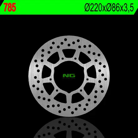 NG přední brzdový kotouč YAMAHA TW 125 99-04 (220X86X3,5) (NG přední brzdový kotouč YAMAHA TW 125 99-04 (220X86X3,5))