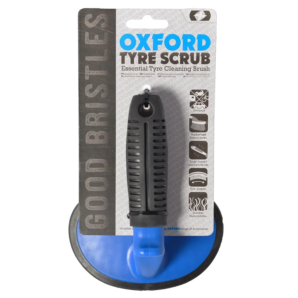 OXFORD kartáček na čištění pneumatik motocyklu TYRE SCRUB (starý kód: OX246) (OXFORD kartáček na čištění pneumatik motocyklu TYRE SCRUB (starý kód:)