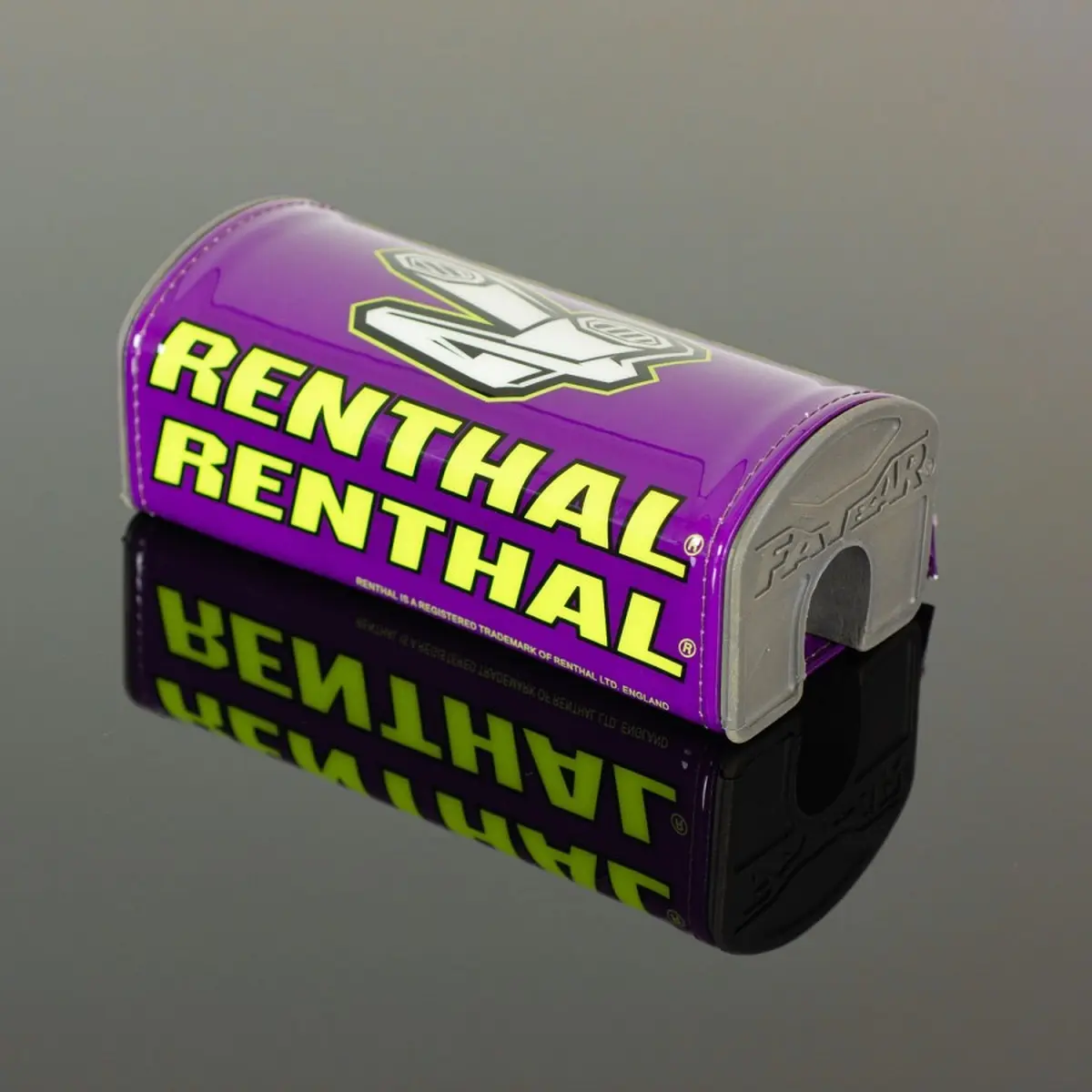 RENTHAL chránič řídítek FATBAR PAD PURPLE barva fialová s logem RENTHAL (RENTHAL chránič řídítek FATBAR PAD PURPLE barva fialová s logem RENTHAL)