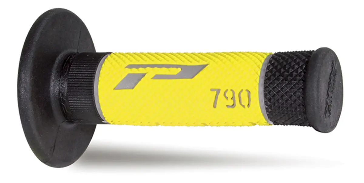 PROGRIP gripy PG790 OFF ROAD (22+25mm, délka 115mm) barva šedá/černá/žlutá (trojsměs) (790-230) (PG790/11) ( )