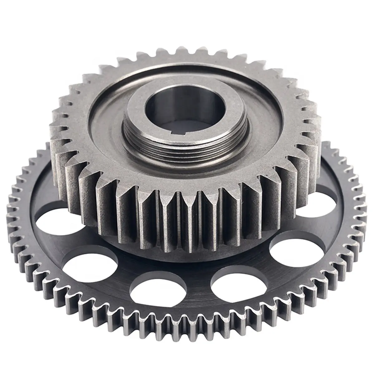 PROMX jednosměrná spojka (bendix) startéru a ozubené kolo KTM 690 DUKE '08-'09/'13-'17, 690 ENDURO R '14-'22, HUSQVARNA 701 (75040020100, 75032000102,