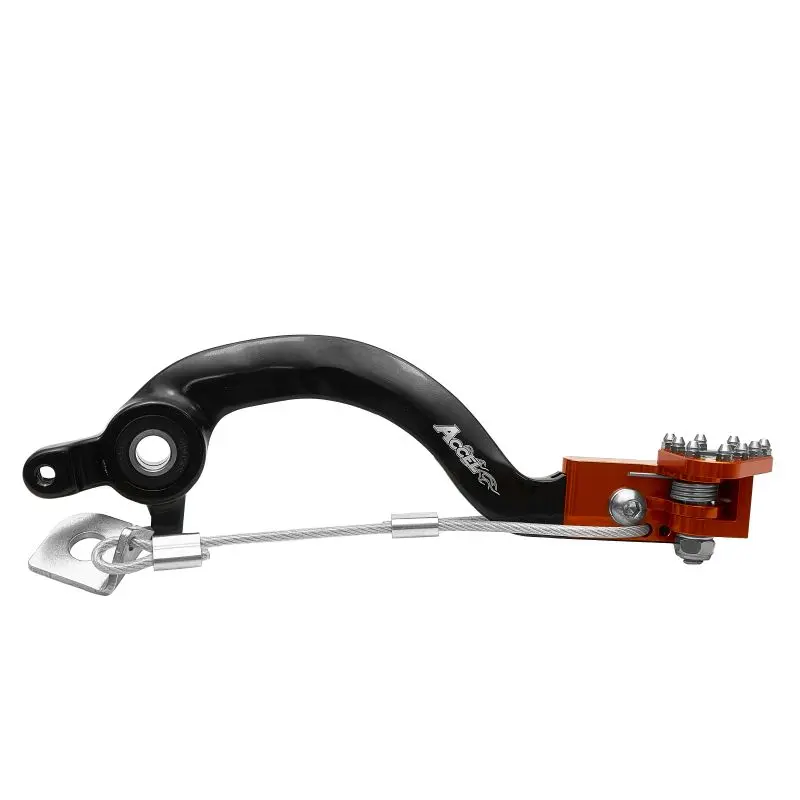 ACCEL páka nožní brzdy KTM SX 65 09-17, HUSQVARNA TC 65 17 barva oranžová (ACCEL páka nožní brzdy KTM SX 65 09-17, HUSQVARNA TC 65 17 barva oranžová)
