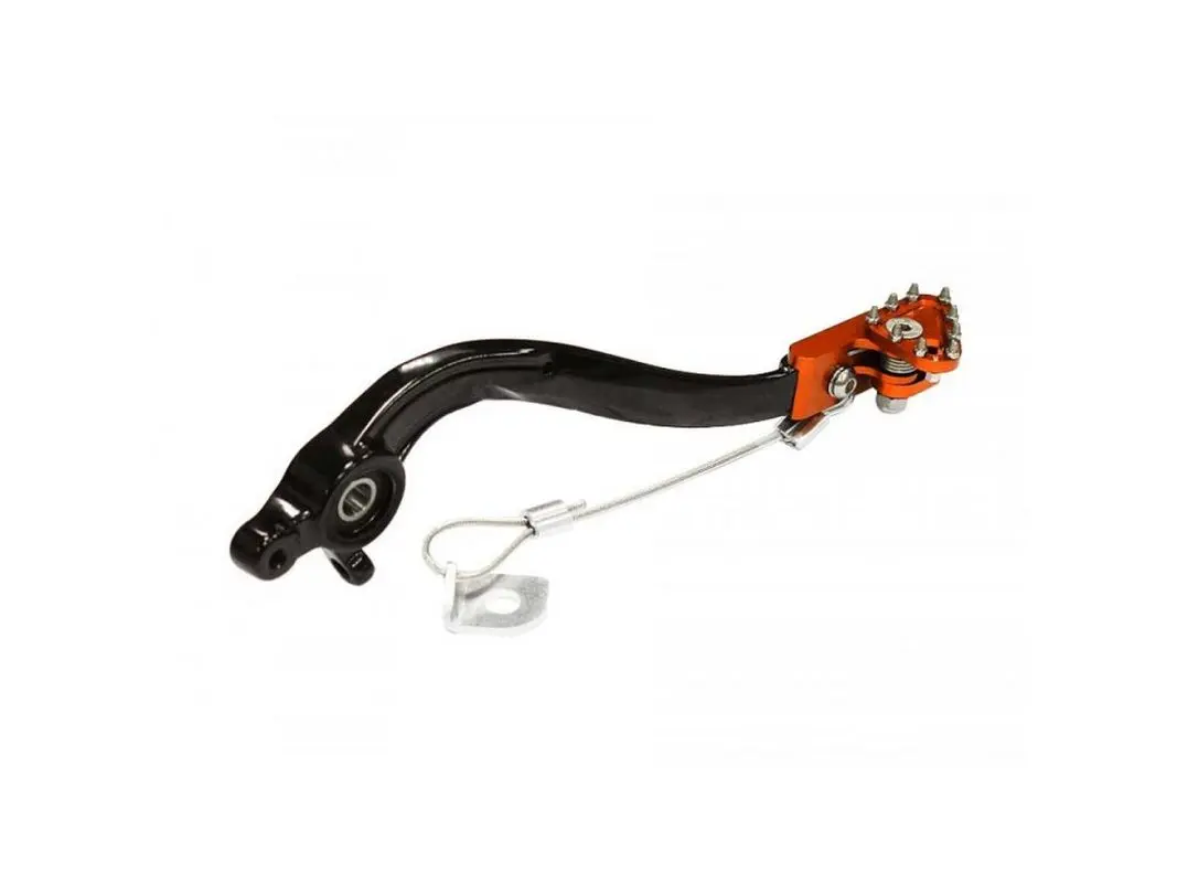ACCEL páka nožní brzdy KTM SX/EXC/SXF/EXCF 16-23 barva oranžová (ACCEL páka nožní brzdy KTM SX/EXC/SXF/EXCF 16-23 barva oranžová)
