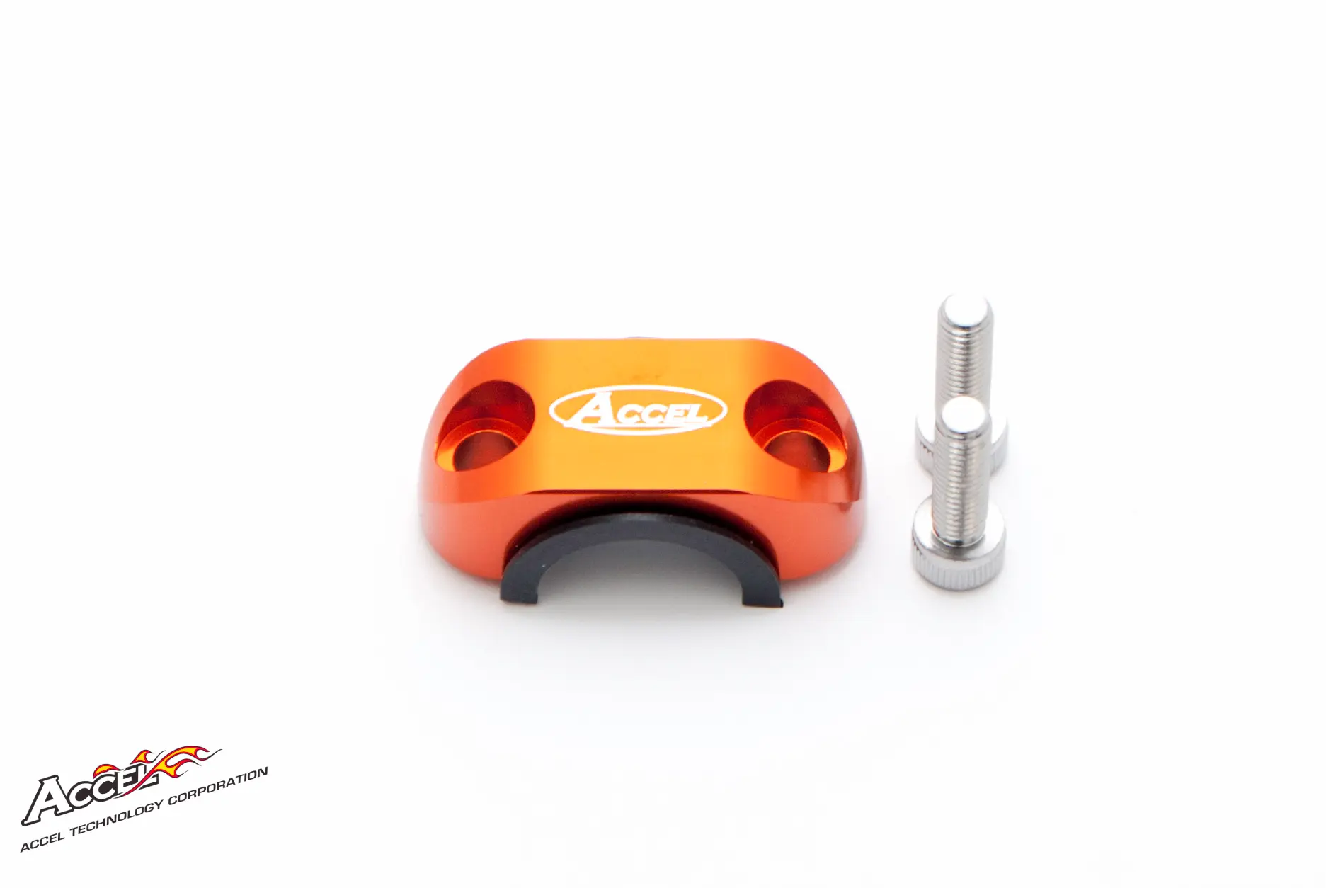 ACCEL držák brzdové pumpy barva oranžová (RC-01OR) (ACCEL držák brzdové pumpy barva oranžová (RC-01OR))