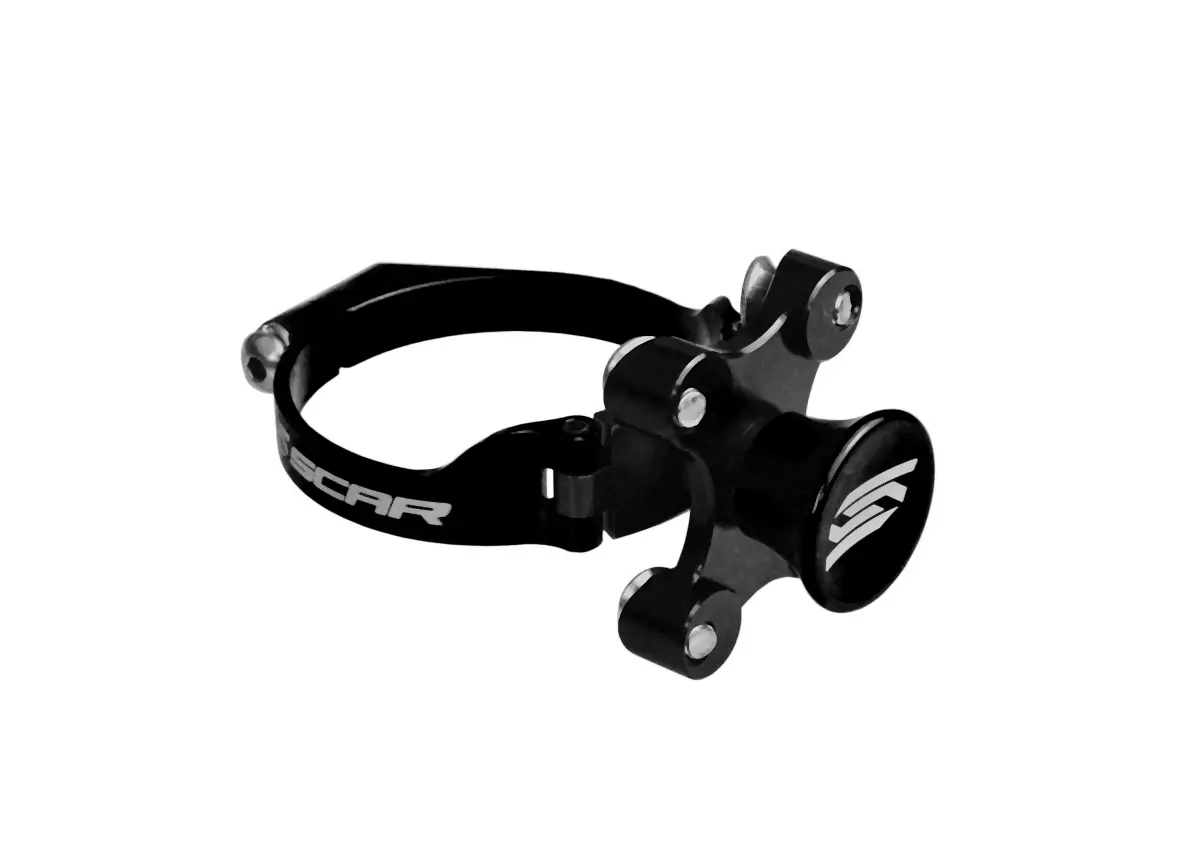 SCAR RACING blokáda tlumičů pro start (LAUNCH CONTROL) WP KTM SX/SXF 125/250/300/350/450 '03-'26, HUSQVARNA TC/TE/FC/FE '14-'26 barva černá (SCAR)