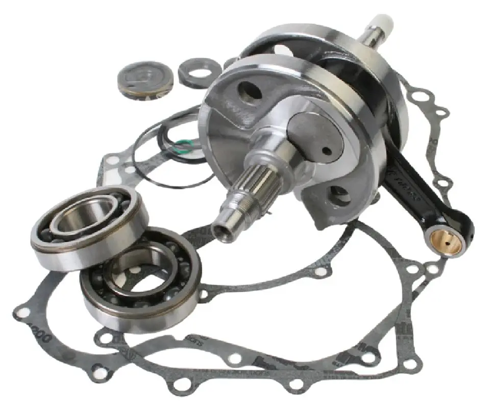 WISECO kliková hřídel YAMAHA YZ 250F 03-13 (s ložisky klikovky + sada těsnění a gufer na spodek motoru) (HR4049) (WISECO kliková hřídel YAMAHA YZ)