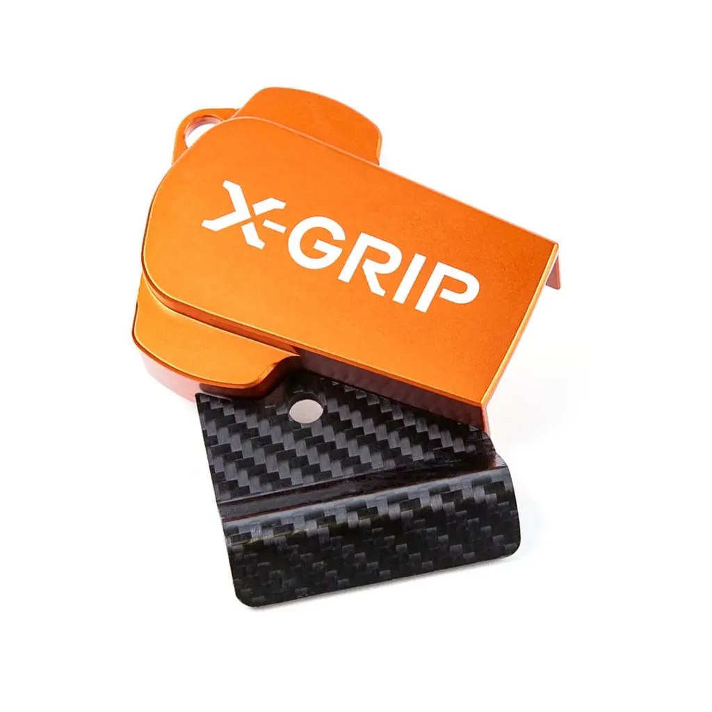 X-GRIP kryt TBI (TBI-PROTECTOR) KTM SX/EXC '23-, HUSQVARNA TC/TE '24-, GASGAS EC/MC '24-, barva oranžová (X-GRIP kryt TBI (TBI-PROTECTOR) KTM SX/EXC)