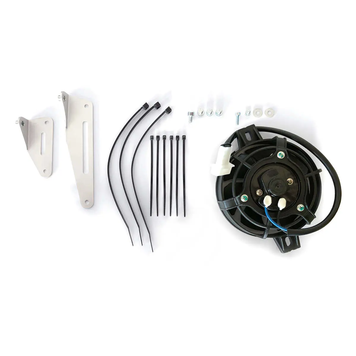 X-GRIP sada ventilátoru chladiče kompletní vhodná pro KTM TBI 150/300 '24-, EXCF '24-, HUSQVARNA TEI 150/300 '24-, FE '24-, GASGAS EC 250/300 '24-,