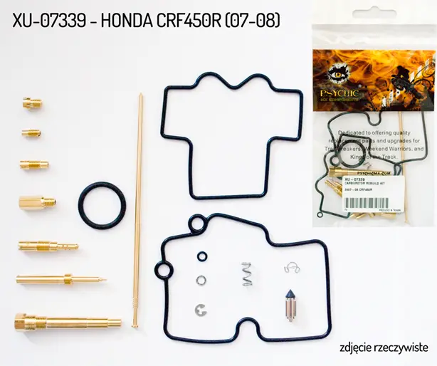 PSYCHIC sada na opravu karburátoru HONDA CRF 450R 07-08 (26-1459) (na 1 karburátor) (PSYCHIC sada na opravu karburátoru HONDA CRF 450R 07-08)
