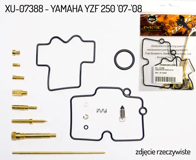 PSYCHIC sada na opravu karburátoru YAMAHA YZF 250 07-08 (26-1278), (26-1275) (na 1 karburátor) (PSYCHIC sada na opravu karburátoru YAMAHA YZF 250)
