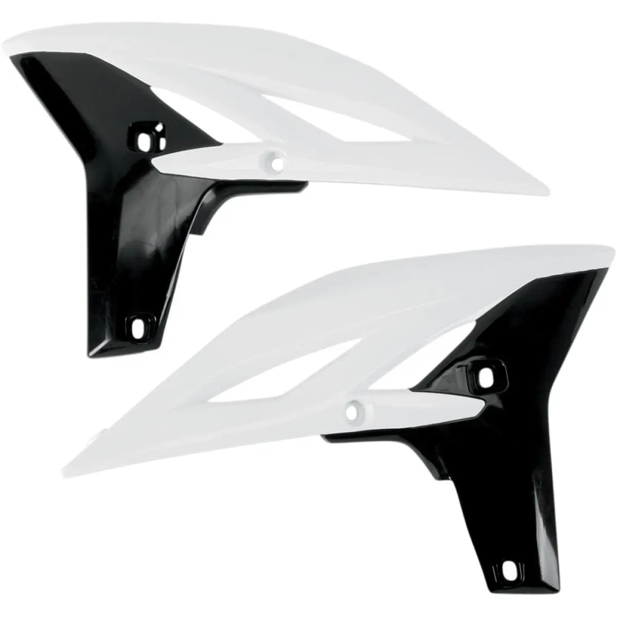 UFO kryty chladiče YAMAHA YZF 250 10-12 barva bílá/černá - (UFO kryty chladiče YAMAHA YZF 250 10-12 barva bílá/černá -)