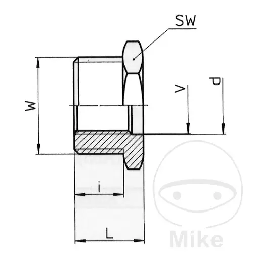EWO redukce R 1/2X3/4