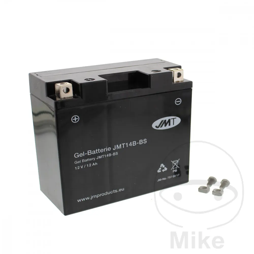 JMT motocyklový akumulátor YT14B-BS Gel JMT Yuasa 7071921 1061 6ON 0064 YAMAHA BT 1100 BULLDOG 02-06, FJR 1300 A ABS 03-21, FJR 1300 AS ABS AUTOMAT