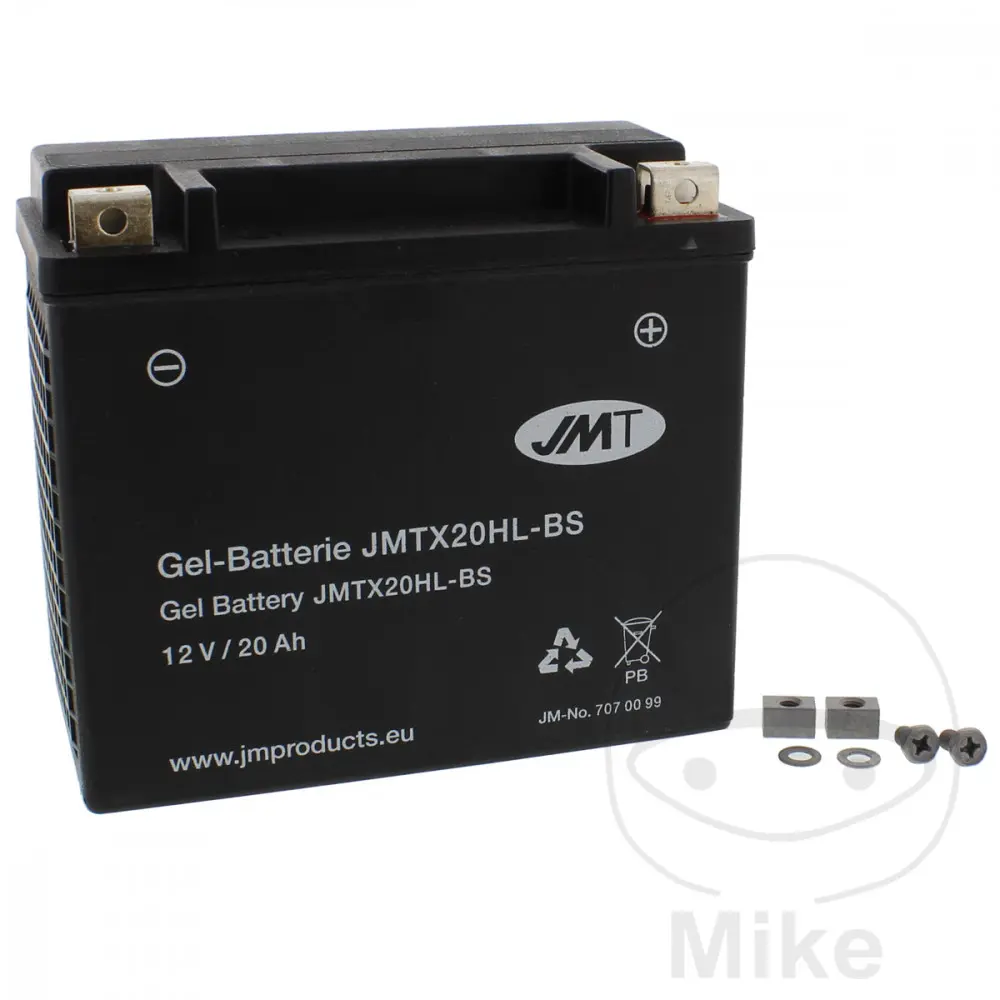 JMT motocyklový akumulátor YTX20HL-BS Gel JMT Yuasa 7071814 4164 6ON 0096 ARCTIC CAT/TEXTRON ALTERRA 450 AUTOMAT EFT 16-18, CAN-AM COMMANDER 800 R