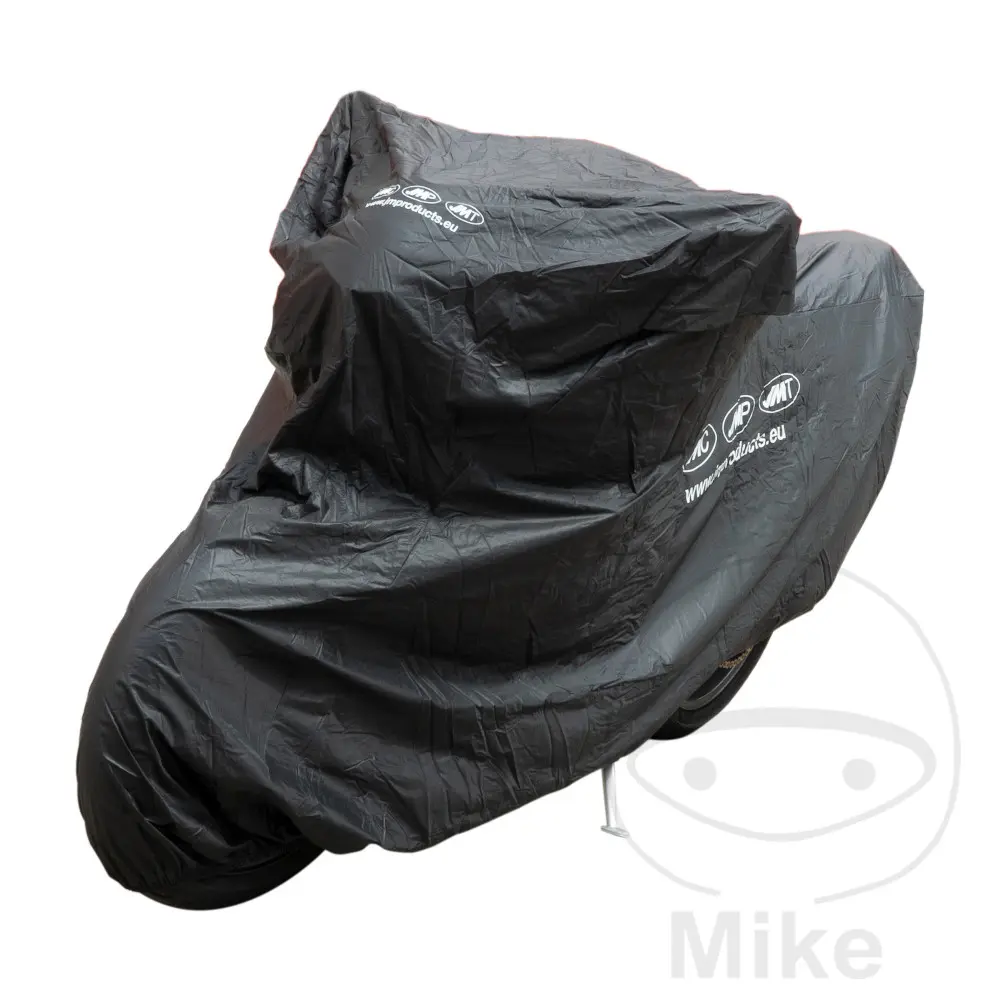 JMP krycí plachta motocyklů Premium -500CCM Motomike černý AIYUMO PARAISSO 125 09-16, WEST 250 09-16, AJP PR3 125 ENDURO 08-15, PR3 125 ENDURO CITY