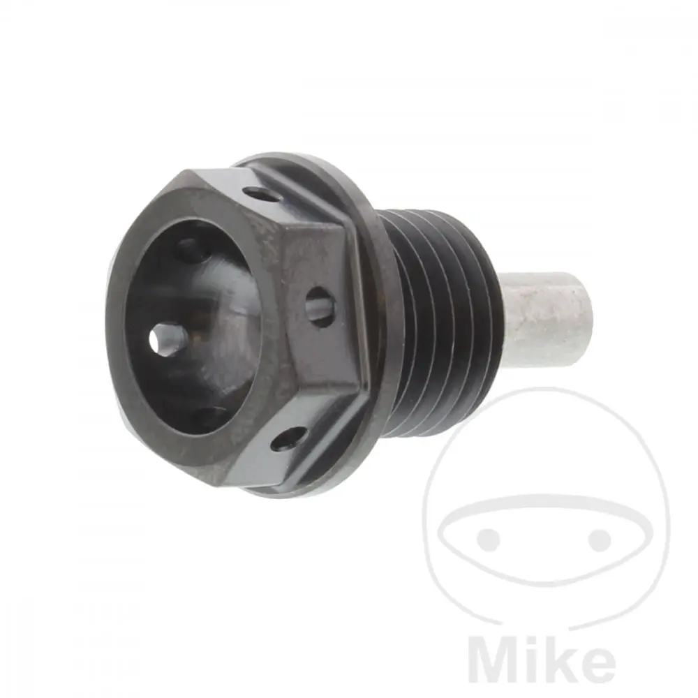 JMP šroub výpust oleje MAG BO M14X1.5MM 12MM TI černá ADLY/HER CHEE/HERKULES HURRICANE 450 S SPORT LOF 17-21, CHEE/HERKULES HURRICANE 450 SM SUPERMOTO