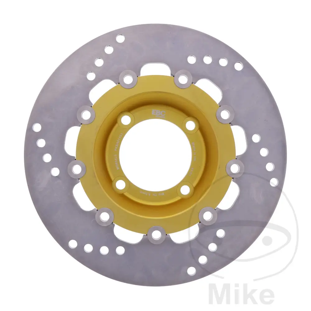 EBC brzdový kotouč EBC nerezová ocel DUCATI GT 750 71-74, GT 860 74-75, GTS 860 76-79, S 750 SPORT 72-74, SD 900 DARMAH 77-84, SS 900 SD DARMAH 79-80,