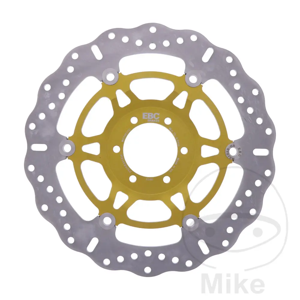 EBC brzdový kotouč Contour X EBC Nerezová ocel APRILIA RST 1000 MILLE FUTURA 01-04, CAGIVA C12R 125 FRECCIA 89-90, DUCATI 907 900 IE 90-91, SUPERSPORT