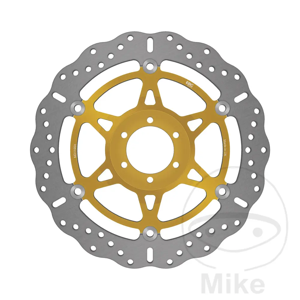 EBC brzdový kotouč Contour X EBC Nerezová ocel APRILIA MANA 850 07-12, MANA 850 ABS 08-13, MANA 850 GT ABS 09-16, PEGASO 650 IE FACTORY 07-10,