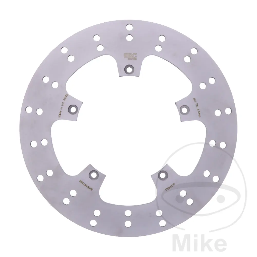 EBC brzdový kotouč EBC Nerezová ocel APRILIA SR 125 IE MAX 12-17, SR 300 IE MAX 12-16, GILERA COGUAR 125 99-01, NEXUS 125 07-08, NEXUS 125 IE 09-14,