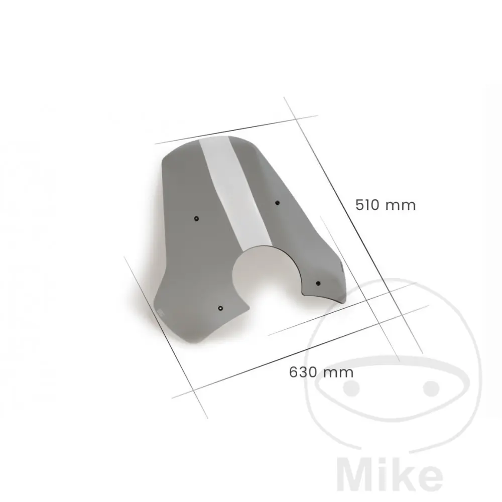 Puig plexi SPORT PUIG kouřová VESPA GTS 125 IE IGET ABS 17-20, GTS 125 IE IGET EURO4 ABS 21, GTS 125 IE IGET EURO5 ABS 22-24, GTS 125 IE IGET SUPER