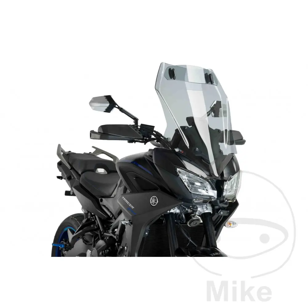 Puig plexi TOUR VISOR PUIG kouřová YAMAHA TRACER 900 850 GT MTT850D ABS 18-19, TRACER 900 850 A MTT850 ABS 18-19