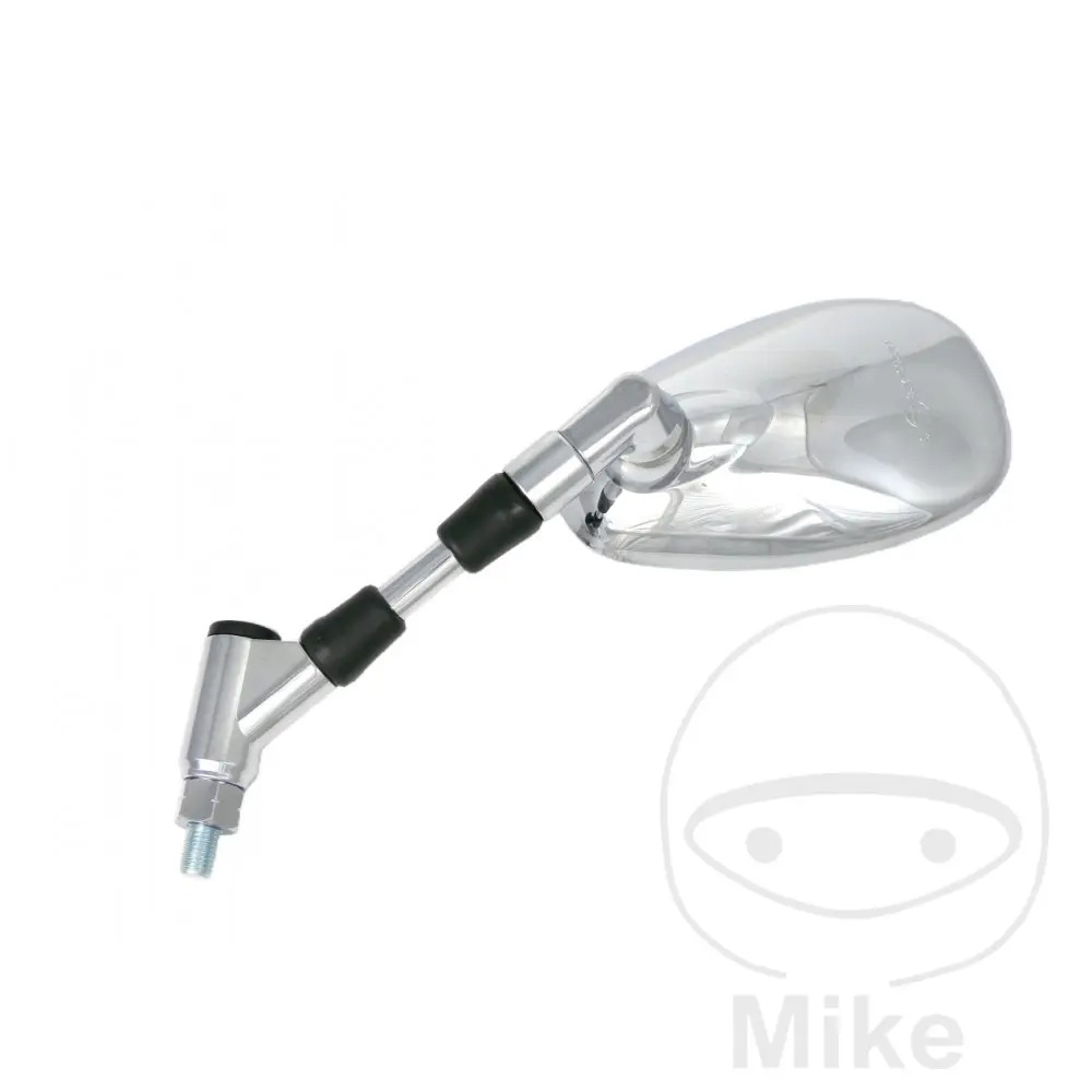 JMP zrcátko chrom levý YAMAHA FZ6 600 N 04-07, FZ6 600 NS 05-06, FZ6 600 NA ABS 07-08, FZ6 S2 600 NAHG ABS 07-10, FZ6 S2 600 NHG 07-10, VMX-17 1700