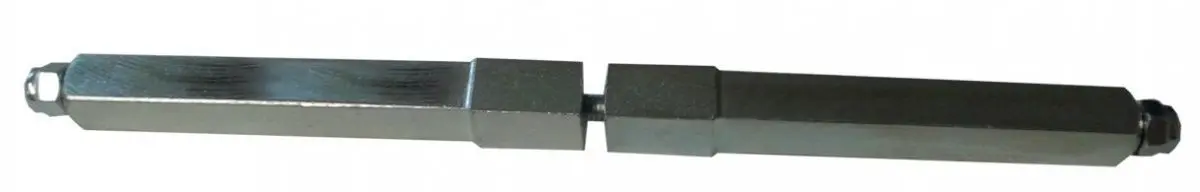 Čtyřhran dělený 8x8 + 9x9 120mm se zajištěním