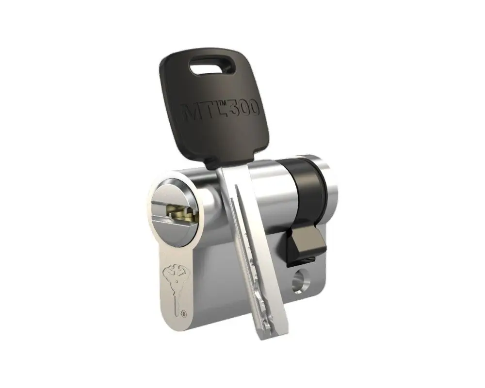 Bezpečnostní cylindrická půlvložka Mul-T-Lock MTL 300 9,5+30