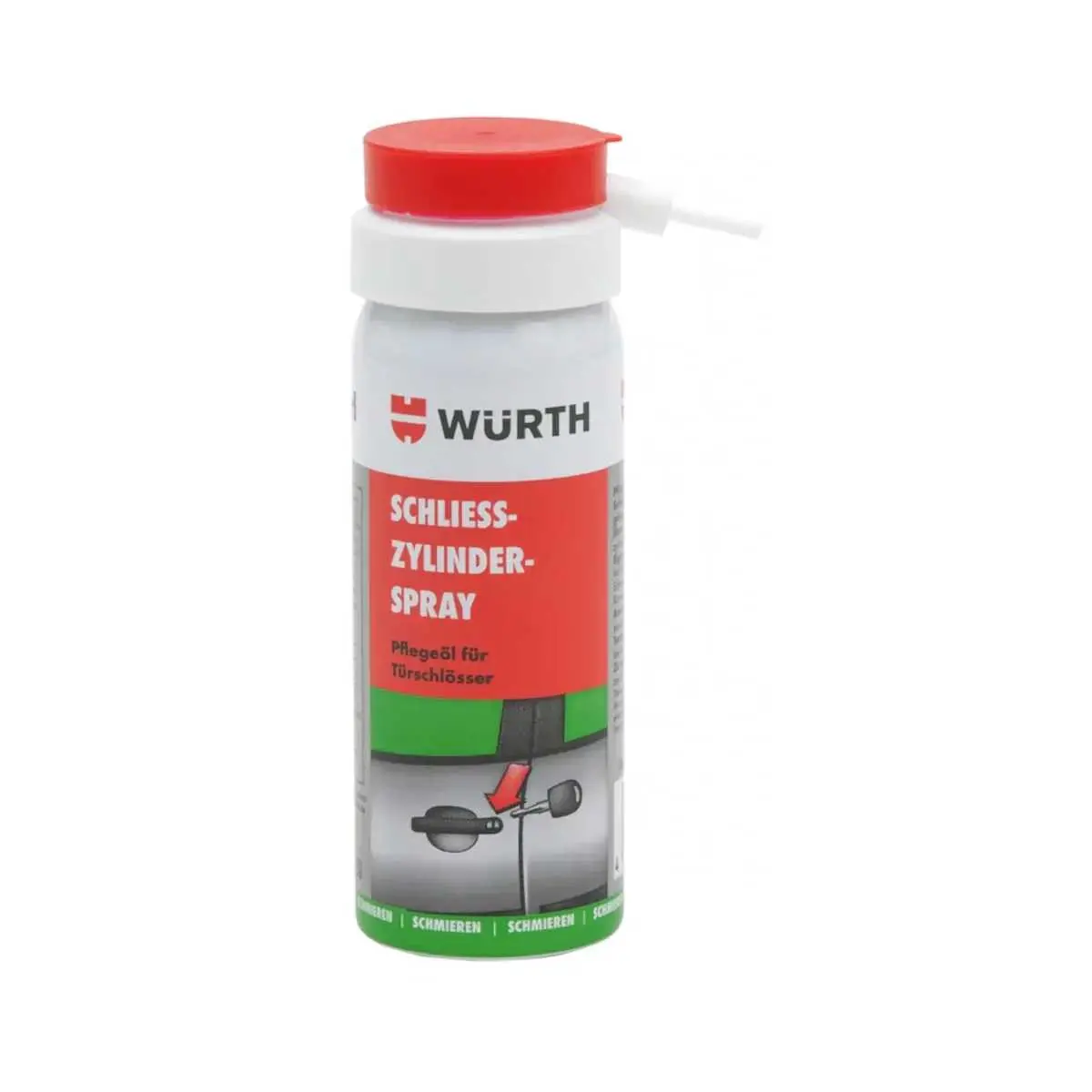 Mazadlo na vložky, zámky a autozámky Würth 50ml