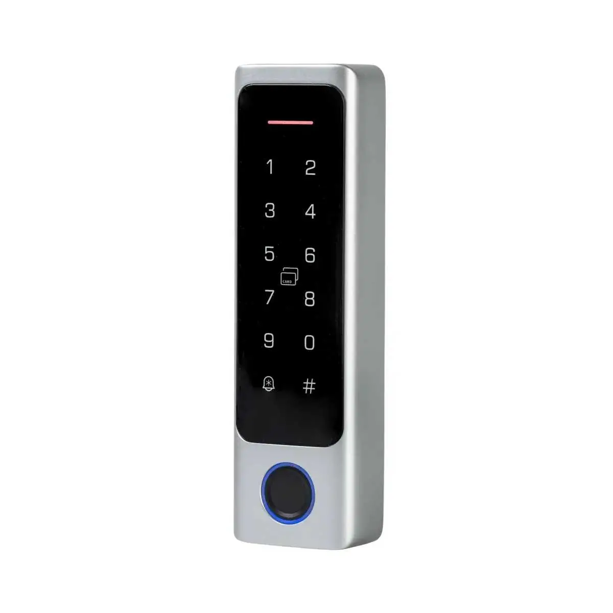 Duální RFID čtečka K22Z s klávesnicí a otiskem prstu, Wiegand 26/34