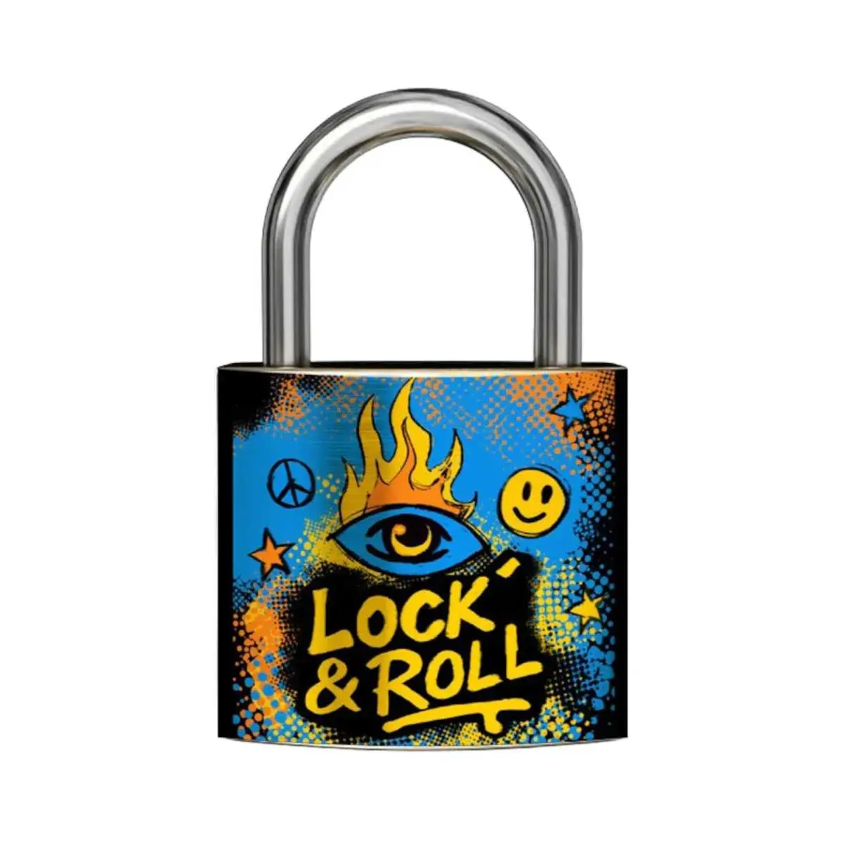 Visací zámek 30 ART STAR – Lock-n-Roll