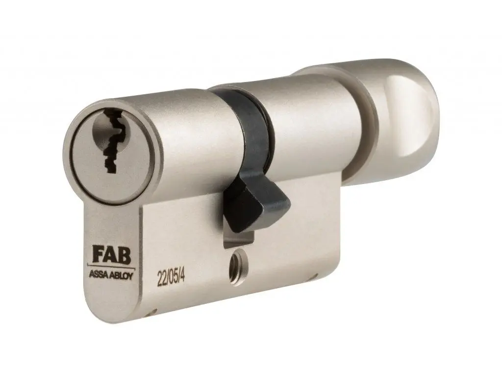 FAB 3***PROFI Knoflíková cylindrická vložka 3P.02/DKvNs 30+35, 5 klíčů