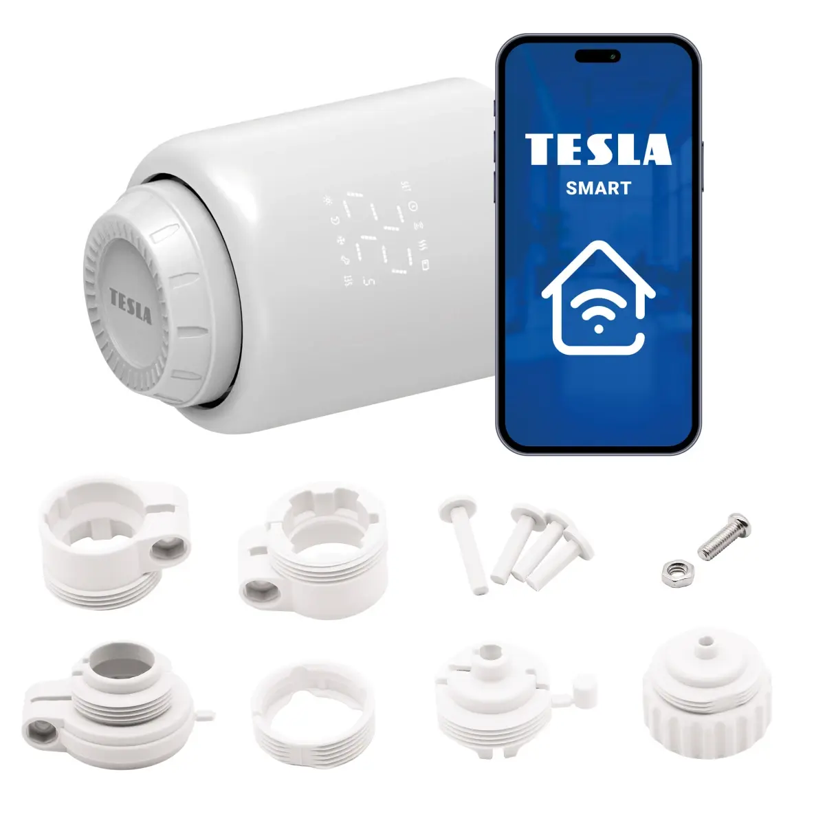 Tesla Wi-Fi SV50 - smart termostatická hlavice