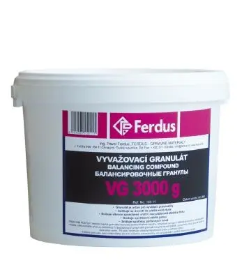 Vyvažovací granulát (prášek) VG (3000, 5000 g) - Ferdus, Hmotnost: 5000 g