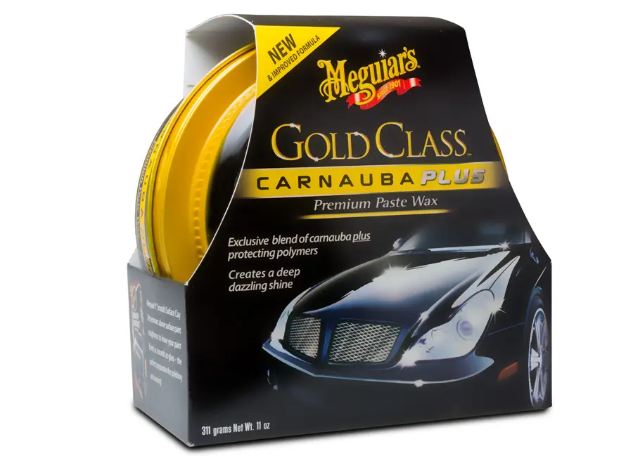 Meguiar's Gold Class Carnauba Plus Premium Paste Wax - tuhý vosk s karnaubou, 311 g