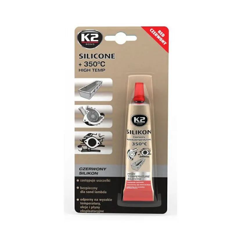 K2 B2450 Silicone RED, 21g