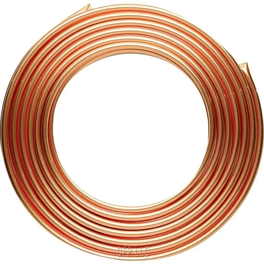 Brzdové potrubí měděné 4,75 mm, délka 5 m