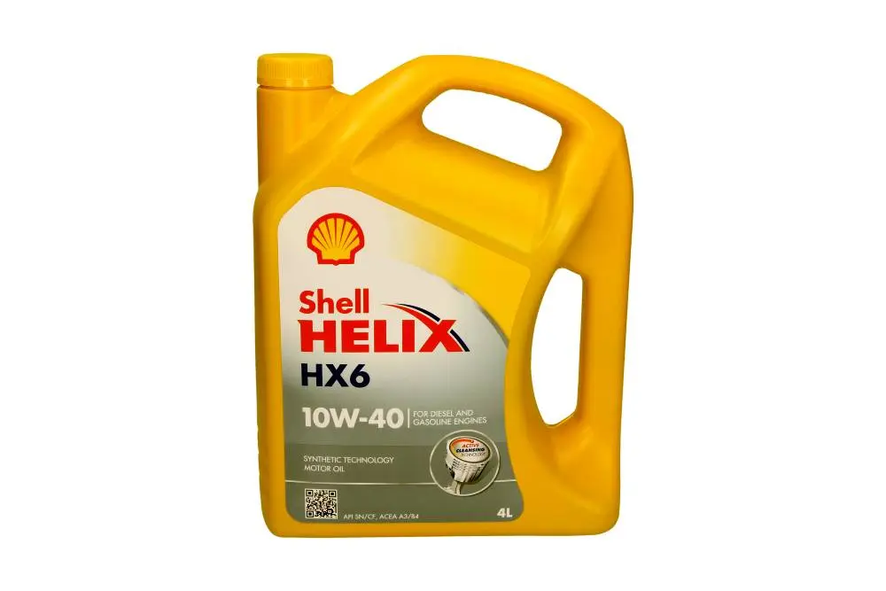 SHELL Shell Helix HX6 10W-40 4L SHX610W404L