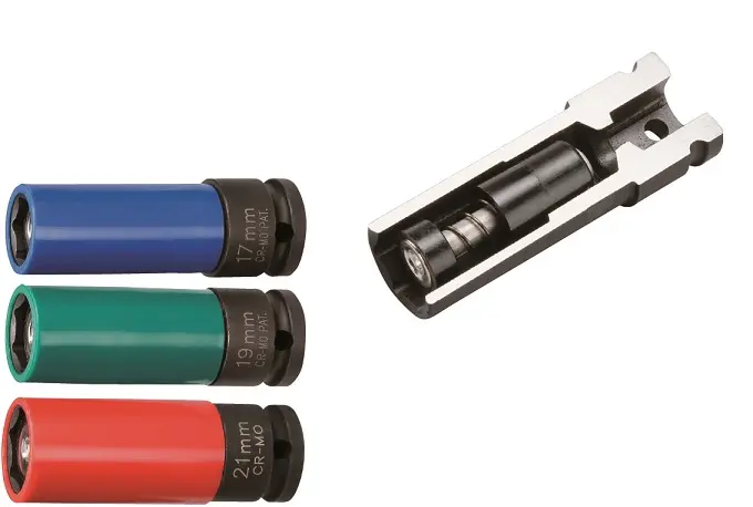 Hlavice 1/2" 21mm na elektrony průmyslová vyhaz.