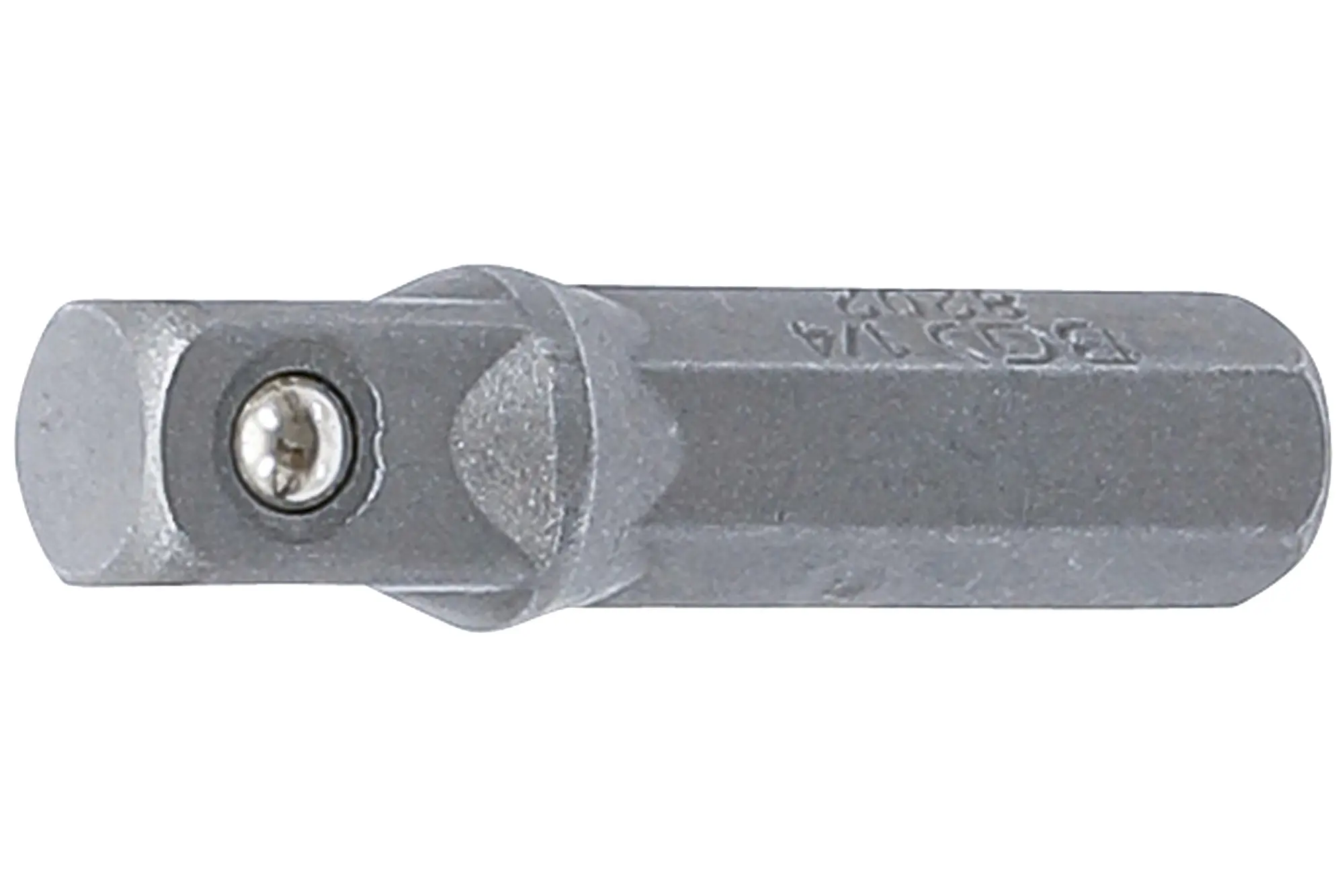 Adaptér z 6-hran 1/4" pro nástrčné hlavice na 4-hran 1/4", 30 mm