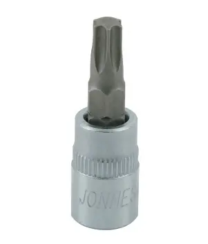 Zástrčné hlavice TORX 3/8", 6hranné, délka 48 mm, různé rozměry - JONNESWAY, Velikost: T30