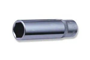 Nástrčné hlavice prodloužené 1/4",6-hranné, různé velikosti - JONNESWAY, Velikost: 13 mm