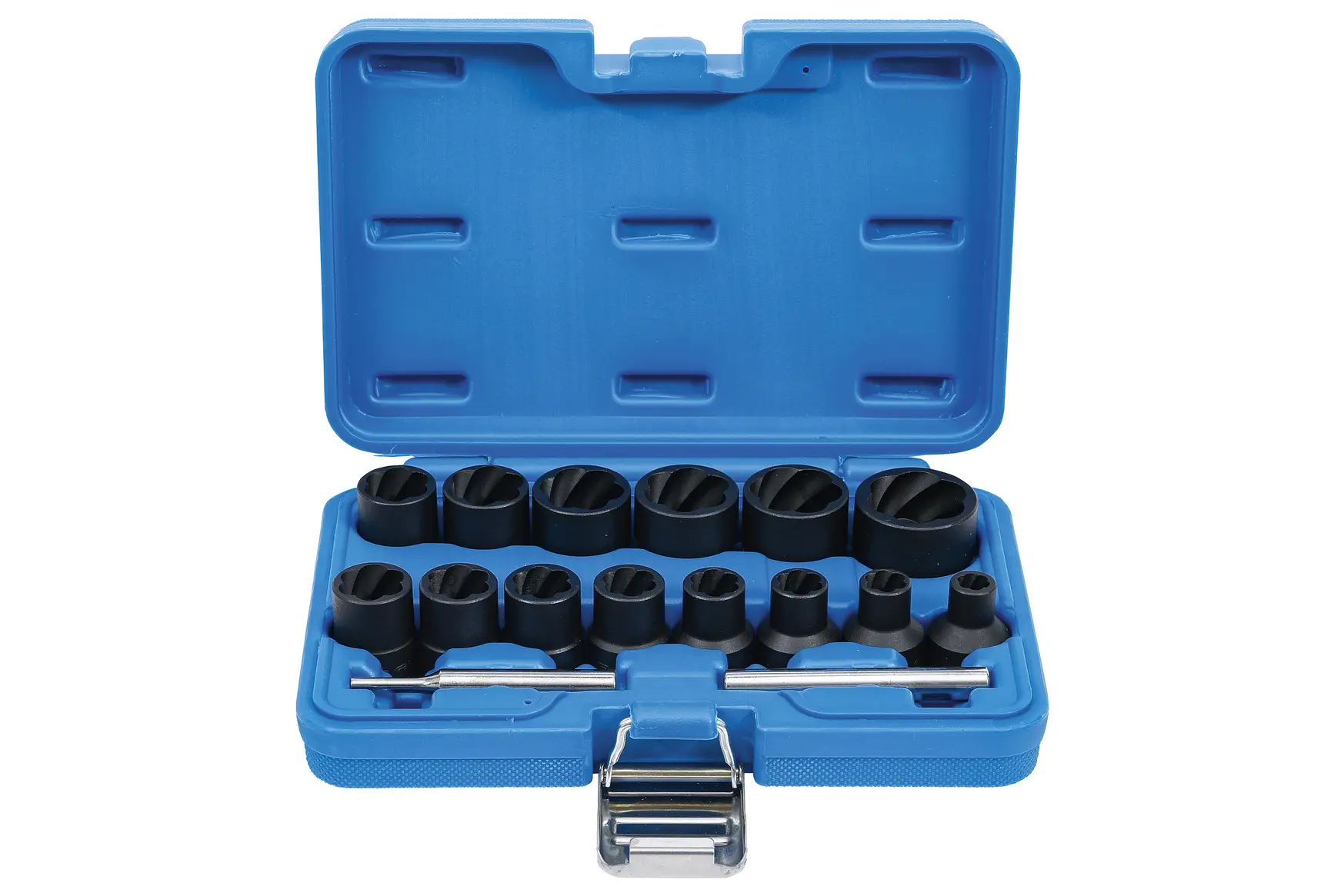 Hlavice 1/2” na poškozené šrouby vel. 8-27 mm, sada 16 ks - BGS 5269